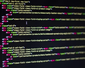 Viele Zeilen mit Code, www.pexels.com