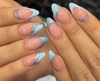 Instead of spend lots time and money at nail salon, you can change your false nails style in anytime