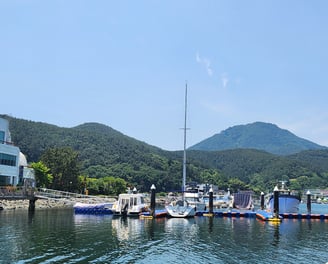 View of Hansan Island