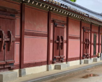 Hwaseong Haenggung building view