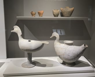 Bird shaped vessels