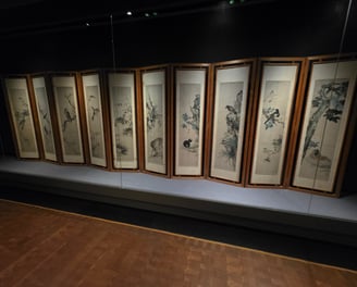 Joseon folding screen