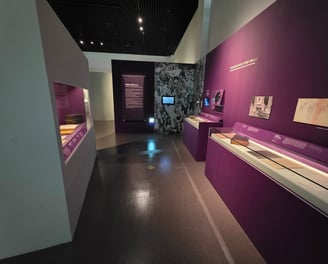 Gallery view of the liberation exhibition