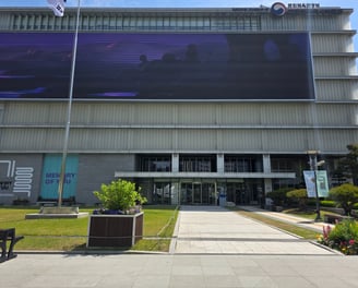 Outside view of the Natiomal Museum of Korean Contemporary History