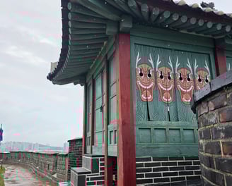 Northeast guard pavilion