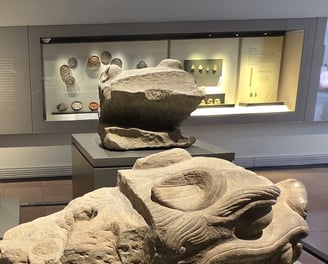 Stone statue ornaments