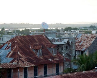 Image d'une ancienne maison de Fort Dauphin Fort liberté Haïti