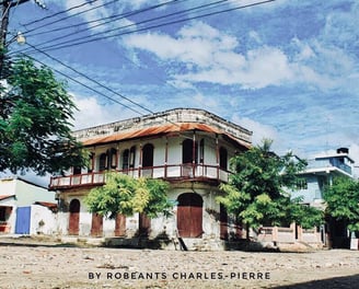 Image d'une ancienne maison de Fort Dauphin Fort liberté Haïti
