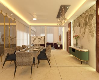 Dining area interiors