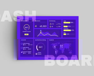 Daten Dashboardbeispiel