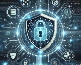 image avec un cadenas au centre