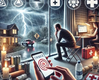 image Gérer une situation de crise : coupure d’électricité, catastrophe naturelle, attentat