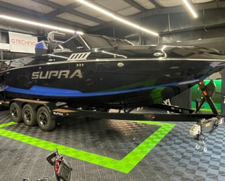 boat with ceramic coating