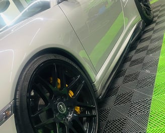 Porche with ceramic coating