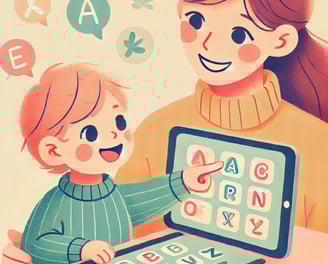 baby enjoy learning with video auto-switching