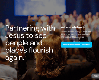 Church website design