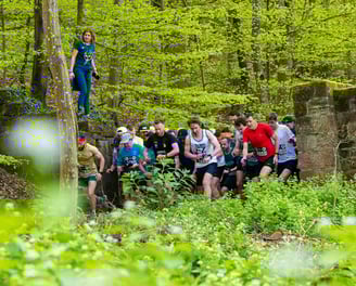 Traileurs réalisant le Lutz'Trail