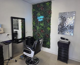 Salon confortable et design