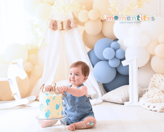Sesiones de fotografía de cumpleaños para bebes