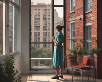 A supermarket aisle filled with various cleaning products, organized neatly on shelves. Promotional sale tags are visible on many items, indicating discounted prices. A promotional stand-up banner on the left features a smiling woman holding clean laundry, with a slogan in Hindi.