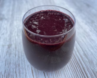 Heavy Metal Detox Smoothie im Glas