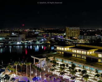 Night View of Tampa, Florida
