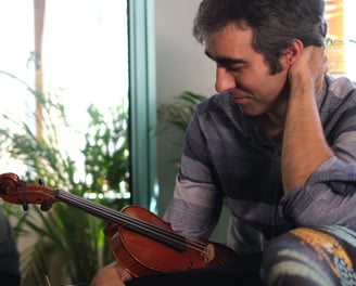 David ABEIJON avec violon