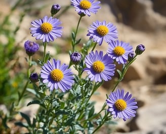 Fleurs de tanaisie annuelle