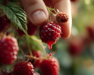 Framboise et son jus