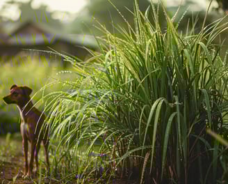 Kombai près du lemongrass