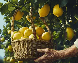 Citronnier avec des fruits