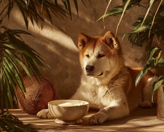 Akita et acide stearique