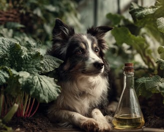 Border Collie et leucidal
