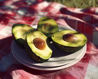 Avocats lors d'un pique-nique