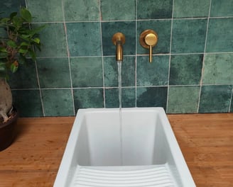 Lavabo posé par GMZ Plomberie