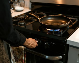 gas stove installation