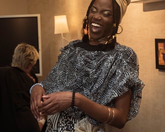 Photo d'un défilé de mode engagé