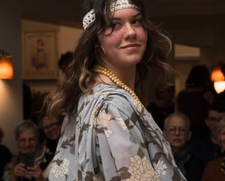 Photo d'un défilé de mode engagé