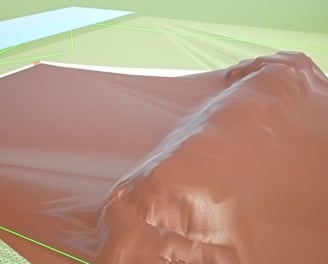 diseños 3D permacultura, diseños paisajísticos, diseños reforestaciones, curvas nivel, ecología,   