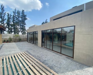 Cierre de terraza Realizado en Regiòn