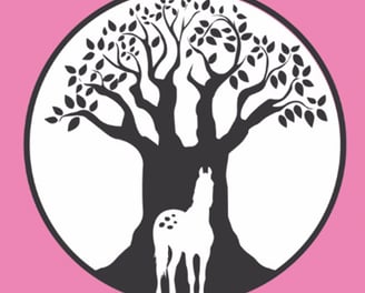 appaloosa horse and tree logo
