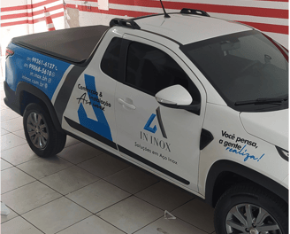 plotagem parcial de carro adesivos