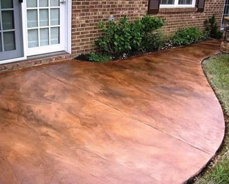 stamped patio concrete contractors huntsville al