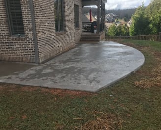 durable strong high quality small concrete patio