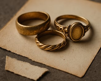 anillos antiguos