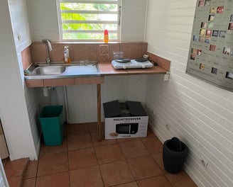 Rénovation de la cuisine d'un bungalow grâce au Home Staging