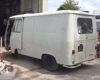 late 70s, Peugeot J7 van