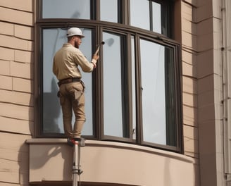 Nettoyage de vitres à Lisieux, offrant une finition parfaite et respectueuse de l’environnement