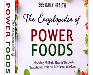 a book cover of the book, the encyclopedia of power foods