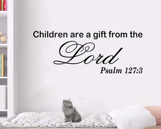AnFigure Wall Decals for Kids, Scripture Wall Decals